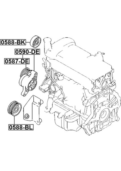ZJ38-15-980 ZJ38-15-980C Mazda 2 1.6l/1.5l 2007-2015 (Yurt Dışından) fırsatları