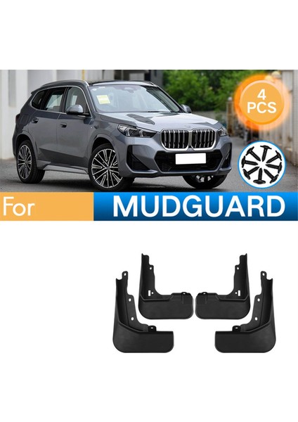 4pcs Araba Çamurlu Çamur Fleps Bmw X1 M Sport 2023 Araç Aksesuarları Için Sıçrama Çamur Koruma Fender (Yurt Dışından) fırsatları