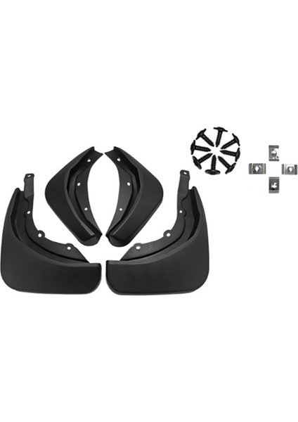Araba Çamur Flaps Çamur Çamur Koruma Flep Splash Flaps Volvo S90 2017-2022 Için Aksesuarlar (Yurt Dışından)