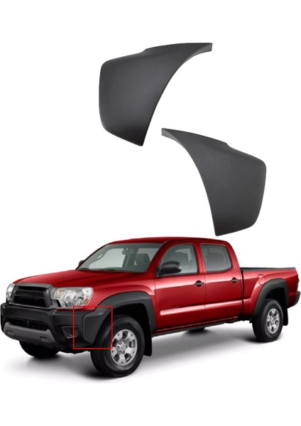 Araba Çamurluklar Ön Tampon Uç Çamur Kanatları 5211204050 5211304050 Toyota Tacoma Için 2012-2015 Ön Muhafızlar Splash (Yurt Dışından) fırsatları