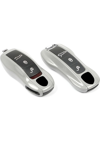 Porsche Için Anahtar Kılıf Kapak Kabuğu 718 911 Panamera Cayenne Macan Boxster Cayman Uzaktan Kumanda Fob Kapağı (Eski Sürüm) (Yurt Dışından) fırsatları