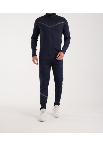 Grafıcs Slim Fit Lacivert Eşofman indirimleri