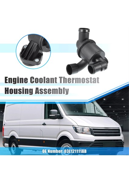 03L121111AB Araç Motor Soğutucu Termostat Muhafaza Montajı Vw Amarok 2 Bitdi 1968CCM Picrup 2010-2011 (Yurt Dışından) fiyatları