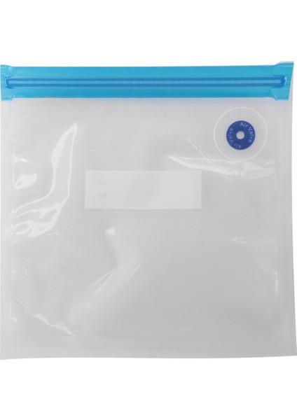 5pcs Elektrikli El Vakum Sızdırmazlığı Pompası Için Yeniden Kullanılabilir Vakum Gıda Depolama Fermuar Torbaları, 22 x 21 cm (Yurt Dışından) modelleri