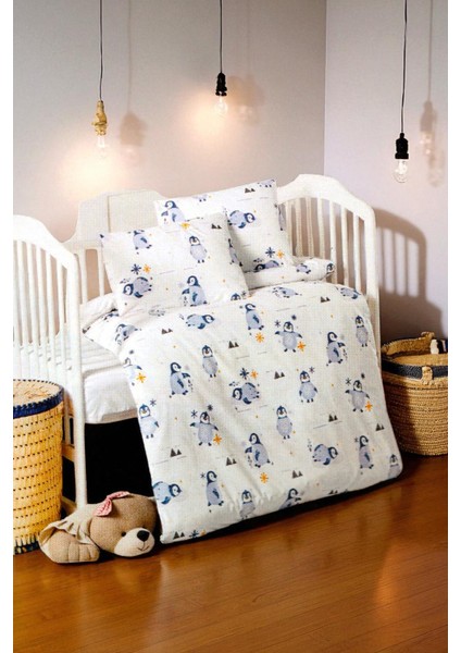 Bebek Nevresim Seti % 100 Pamuk