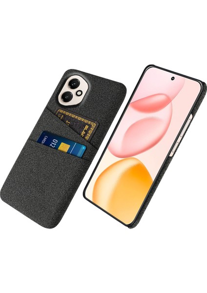 Honor 400 5g Kumaş + Sert Pc Telefon Kılıfı Çift Kart Yuvası ile (Yurt Dışından)