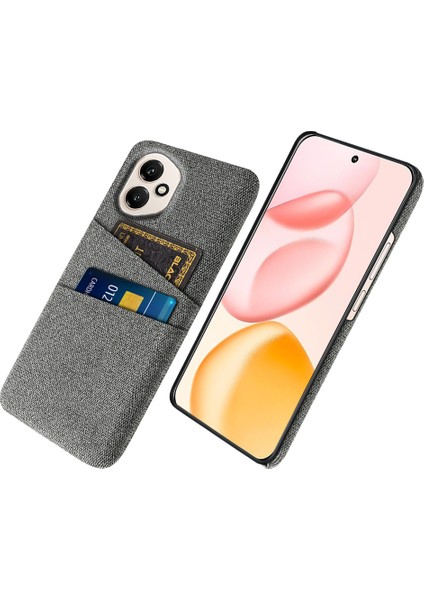 Honor 400 5g Kumaş + Sert Pc Telefon Kılıfı Çift Kart Yuvası ile (Yurt Dışından)