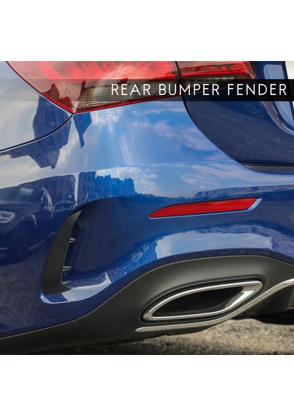 Mercedes-Benz A-Serisi W177 Hatchback A180 A220 A250 A35 Otomatik Parçalar Için Araba Arka Tampon Çamurluk (Yurt Dışından) indirimleri