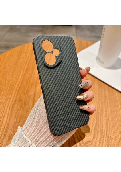 Honor 400 5g Karbon Fiber Dokulu Düşmeye Dayanıklı Sert Pc Telefon Kılıfı (Yurt Dışından)