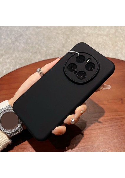 Honor Magic7 Pro 5g Hassas Kesikli Sıvı Silikon + Pc Darbeye Dayanıklı Telefon Kılıfı (Yurt Dışından)