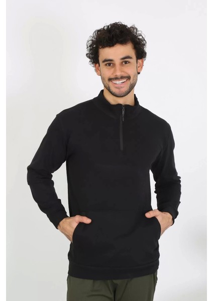 Moda Erkek 3 Iplik Penye Sweatshirt