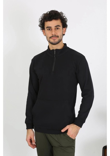 Moda Erkek 3 Iplik Penye Sweatshirt