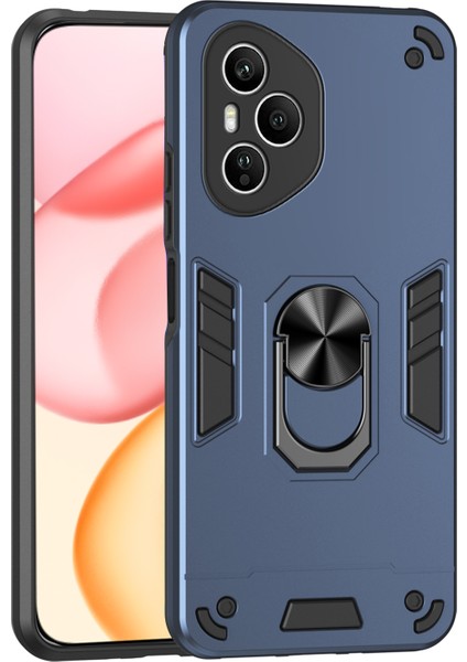 Honor 400 Pro 5g Pc + Tpu Düşme Korumalı Telefon Kılıfı ve Halka Ayaklı (Yurt Dışından)