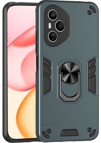 Honor 400 Pro 5g Pc + Tpu Düşme Korumalı Telefon Kılıfı ve Halka Ayaklı (Yurt Dışından)