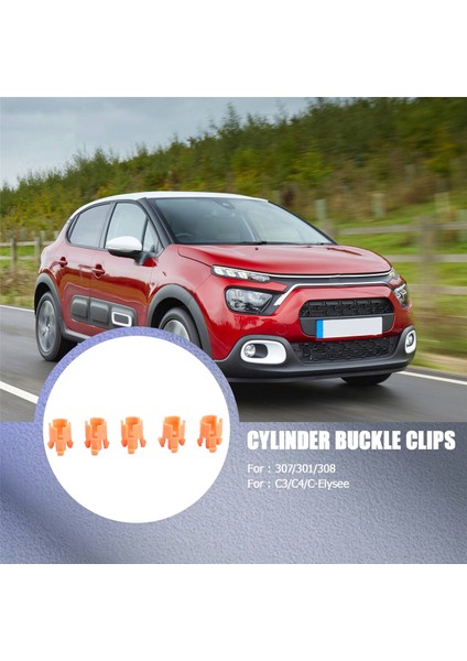 5pcs Debriyaj Master Silindir Toka Klipsleri Citroen C3 C4 C-Elysee Peugeot 301 307 2008 308 (Yurt Dışından) indirimleri
