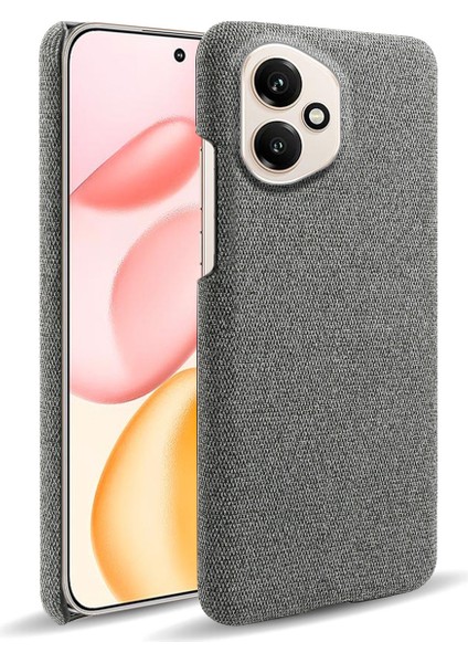 Honor 400 5g Telefon Kılıfı Kumaş Dokulu Çizilmez Koruyucu Pc Arka Kapağı (Yurt Dışından)