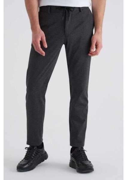 Erkek Cepli Antrasit Örme Jogger Pantolon BPNS21K21502_D58 indirimleri