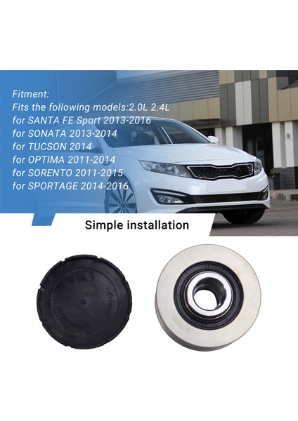Araba Debriyaj Kasnak Jeneratörü 37322-2G500 373222G500 Hyundai Santa Fe Kia Optima Sorento Sportage 2.0l 2.4l (Yurt Dışından) indirimleri