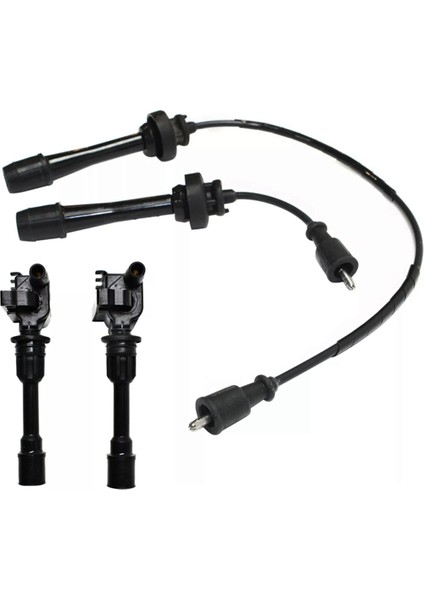 Mazda Protege Mp3 Protege5 UF407, 1756199 Için Araba Ateşleme Bobini ve Buji Fişi Tel Kiti (Yurt Dışından) fiyatları