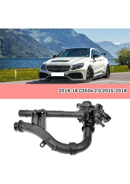 A2742000115 2742000115 Mercedes-Benz Için Motor Soğutucu Termostat Muhafaza Montajı C300 2016-18 C350E 2.0 2015-2018 (Yurt Dışından) indirimleri