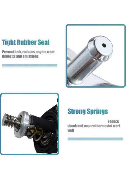 12674639 Chevrolet Gmc Cadillac Için Araç Motor Soğutucu Termostat Montajı (Yurt Dışından)