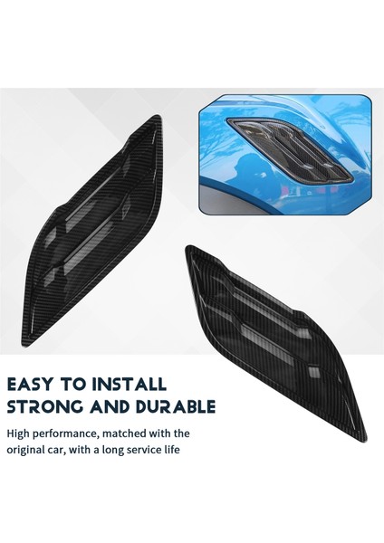 Ford Raptor F150 Için Karbon Fiber Araba Çamurluk Hava Çıkışı Yan Havalandırma Kapağı Kaplama Etiketi (Yurt Dışından) indirimleri