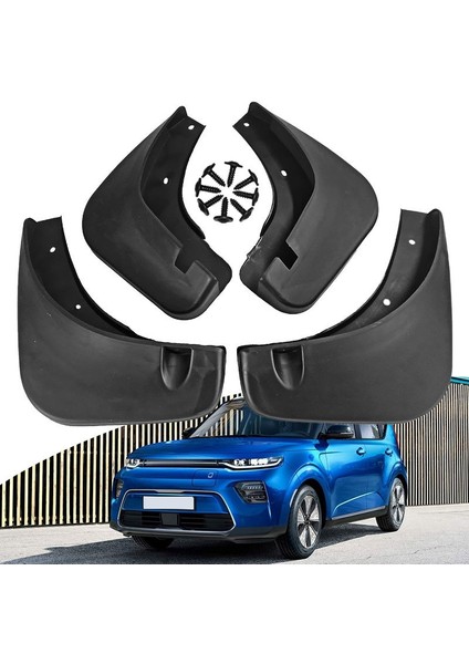 Kia Soul Için Ön Arka Çamur Çamur Flaps Guard Splash Flep Mudguard Mudguards 2012 2012 2012 2012 (Yurt Dışından) fırsatları