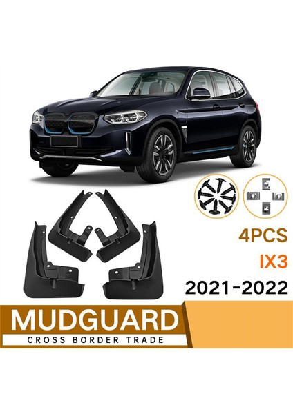 -Bmw Ix3 G08 2020 2021 2022 Çamurluk Çamurluk Çamurlar Çamur Flep Splash Muhafızları Çamur Araba Tekerlek Aksesuarları (Yurt Dışından) fırsatları