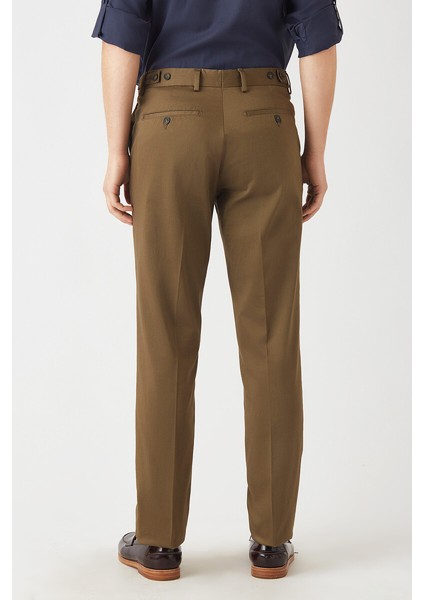 Haki Saten 4 Cepli Spor Erkek Pantolon PNS22K22222_D49 fiyatları