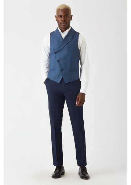 Lacivert 4 Cepli Spor Erkek Pantolon PNS22K22223_D39