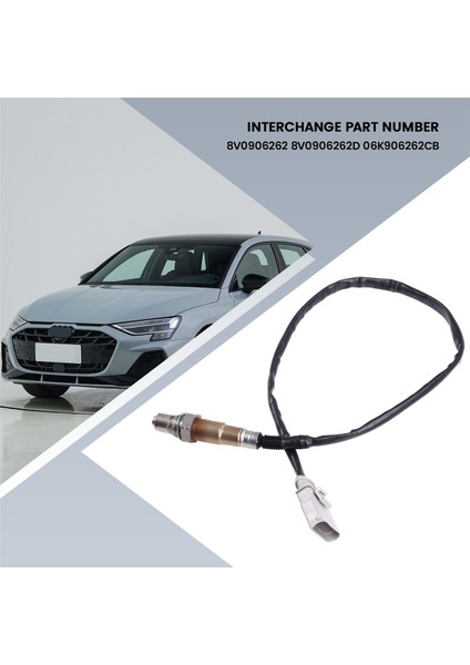 06K906262CS Lambda Prob Audi A3 Vw Golf Mk7 06K 906 262 Cs 8V0906262 8V0906262D 06K906262CB (Yurt Dışından) fiyatları
