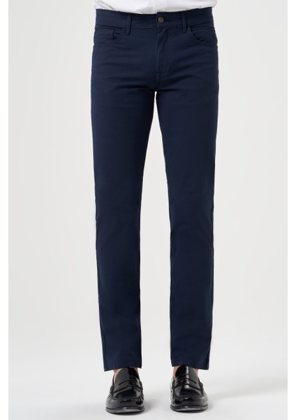 Lacivert Pamuk 5 Cepli Spor Erkek Pantolon PNS23Y23110_D39 fiyatları
