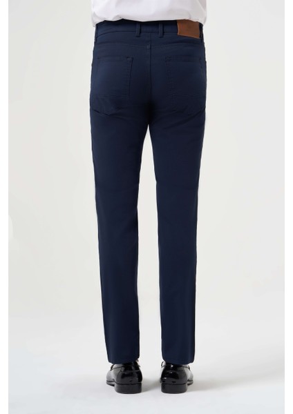 Lacivert Pamuk 5 Cepli Spor Erkek Pantolon PNS23Y23110_D39 modelleri