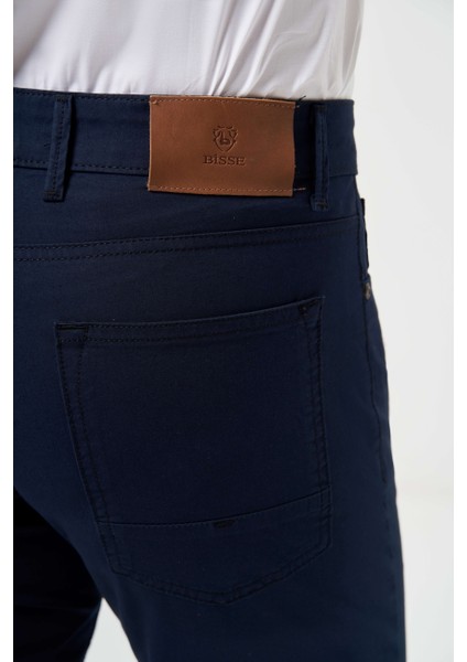 Lacivert Pamuk 5 Cepli Spor Erkek Pantolon PNS23Y23110_D39 indirimleri