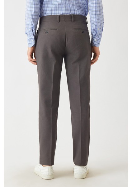 Antrasit Çift Pileli 4 Cepli Spor Erkek Pantolon PNS22K22225_D58 modelleri