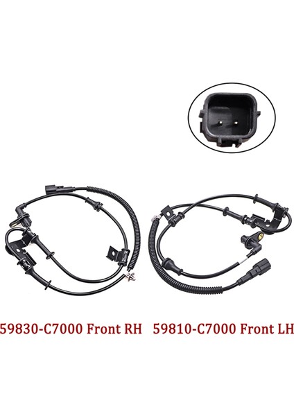 Hyundai Için Ön Abs Tekerlek Hız Sensörü I20 2014 2015 2016 2017 2018 59830-C7000 59810-C7000 59830C7000 59810C7000 (Yurt Dışından) modelleri