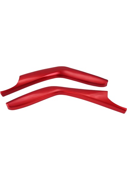 Abs Kırmızı Iç Dişli Vites Paneli Şerit Kapak Honda Civic 2016-2021 (Yurt Dışından)