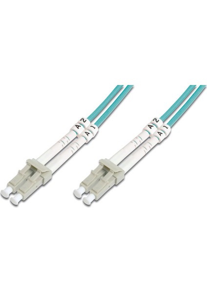 Lc-Lc Fiber Optik Patch Kablo, Multimode Om 3 50/125 Duplex, 3.0mm, Lszh, 35 Metre