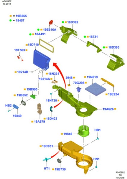 AB3Z19C734E Car Araç Arayıcı Sıcaktı Sensör Termıstor Ford Pıckup Ranger Jmc Ranger AB3Z-19C734-E (Yurt Dışından) fiyatları