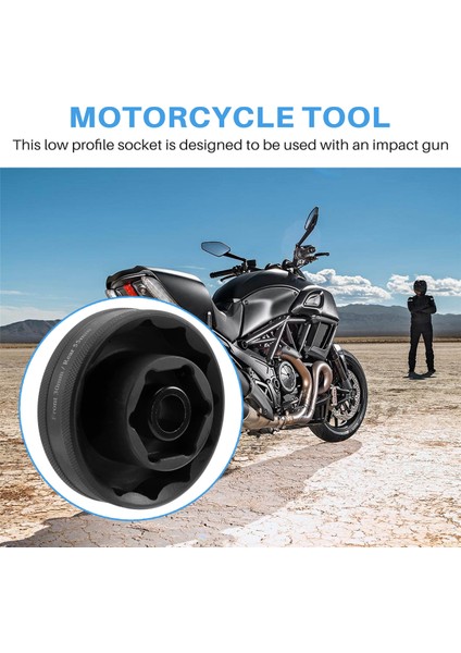 Ducati Için 55MM + 30MM Tekerlek Somunu Soket Aracı 1098 1198 1199 Multistrada Diavel (Yurt Dışından) fırsatları