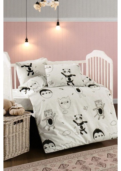 Bebek Nevresim Seti % 100 Pamuk