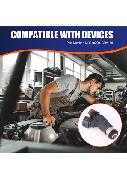 Mitsubishi Mirage Için Yeni Yakıt Enjektörleri 1.5l L4 1997-2002 MD319790 CDH166 (Yurt Dışından) indirimleri