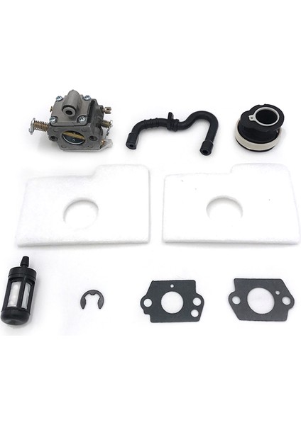 Karbüratör Emme Manifoldu Yakıt Hava Filtre Hattı Hortum Conta Stıhl MS180 MS170 018 017 Ms 180 170 Testisi Parça (Yurt Dışından)