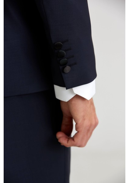 Çıkma Yaka Siyah Erkek Smokin Takım SM23Y22202_D99 fırsatları