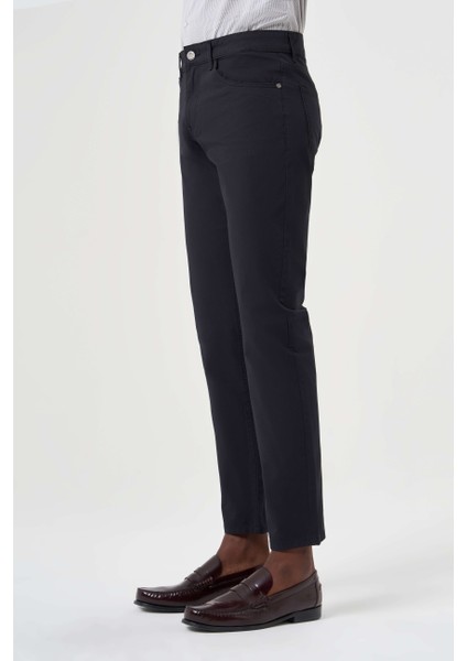 Siyah Pamuk 5 Cepli Spor Erkek Pantolon PNS23Y23110_D99 fırsatları