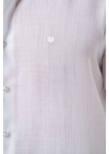 Regular Fit Beyaz Klasik Düz Erkek Gömlek GM23Y231153_D01 modelleri