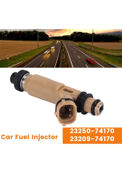 Toyota Camry Rav4 Avensis Ipsum Corona Vista Için Araba Yakıt Enjektörü 3sfe 23250-74170 23209-74170 (Yurt Dışından) modelleri