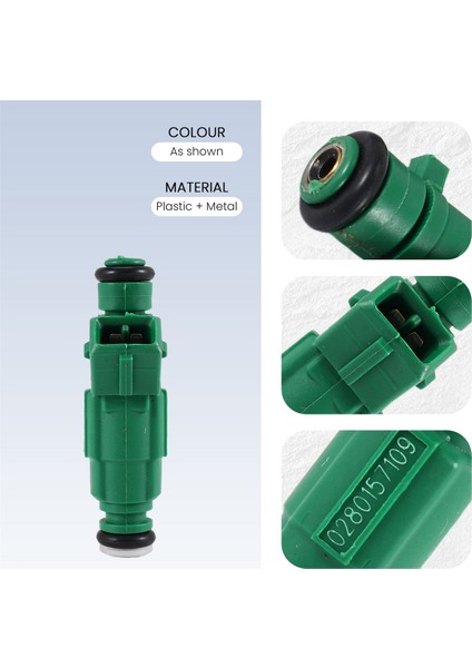 4pcs/lot Yakıt Enjektörleri Kombi Için 1.4l 8V Toplam Flex 2009 0280157109 030906031AJ (Yurt Dışından) fırsatları