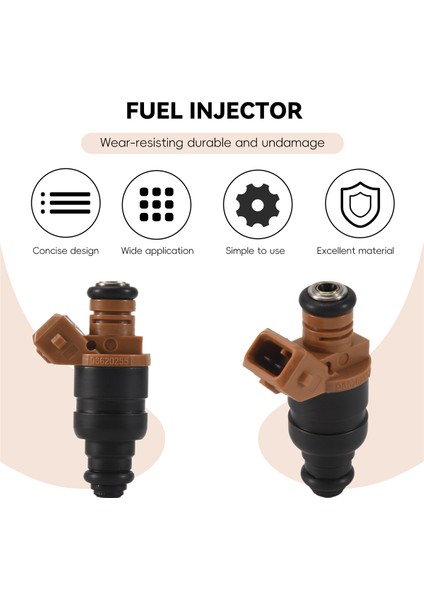 Yakıt Enjektörleri 96620255 Chevrolet Matiz 0.8 (M200, M250, Klya) Daewoo ADG02801 96351840 96518620 (Yurt Dışından) fırsatları