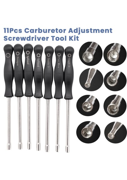 11 Adet Karbüratör Ayarı Tornavida Alet Kiti, Karbonhidrat Temizleme Iğneleri ile Ortak 2 Bisiklet Karburatör Için Uygun Fırçalar (Yurt Dışından) indirimleri